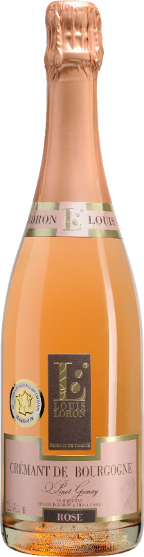 Crémant de Bourgogne "Rosé Brut" LOUIS LORON & FILS